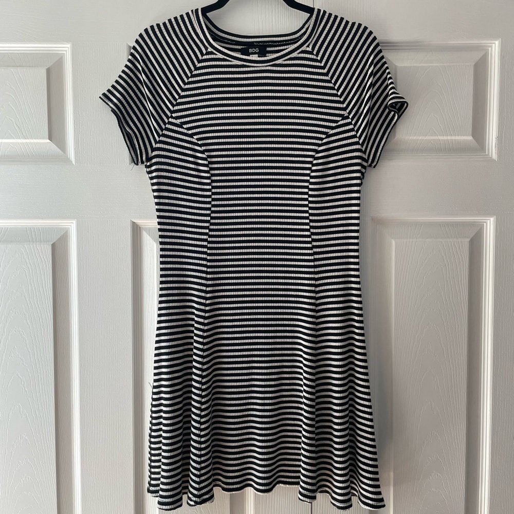 Ribbed Stripe dress